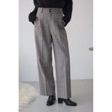 ヘリンボーンワイドパンツ | AZUL BY MOUSSY | 詳細画像1 