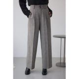 ヘリンボーンワイドパンツ | AZUL BY MOUSSY | 詳細画像2 