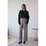 ヘリンボーンワイドパンツ | AZUL BY MOUSSY | 詳細画像3 