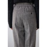 ヘリンボーンワイドパンツ | AZUL BY MOUSSY | 詳細画像9 