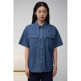 シャンブレーオーバーシャツ | AZUL BY MOUSSY | 詳細画像14