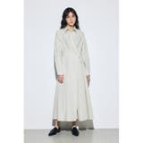 ウエストマークロングシャツワンピース | AZUL BY MOUSSY | 詳細画像2 