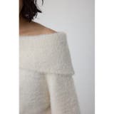 モヘヤライクオフショルダーニット | AZUL BY MOUSSY | 詳細画像10 