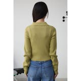 レースアップポロカラーニット | AZUL BY MOUSSY | 詳細画像28