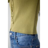 レースアップポロカラーニット | AZUL BY MOUSSY | 詳細画像32