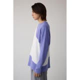 ヘビーワッフルバイカラートップス | AZUL BY MOUSSY | 詳細画像30