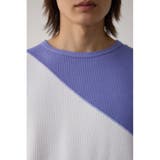 ヘビーワッフルバイカラートップス | AZUL BY MOUSSY | 詳細画像32 