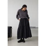 ナイロンスカートドッキングワンピース | AZUL BY MOUSSY | 詳細画像13