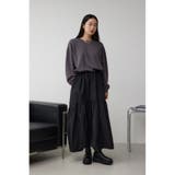 ナイロンスカートドッキングワンピース | AZUL BY MOUSSY | 詳細画像14