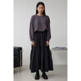 ナイロンスカートドッキングワンピース | AZUL BY MOUSSY | 詳細画像15