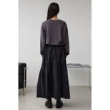 ナイロンスカートドッキングワンピース | AZUL BY MOUSSY | 詳細画像17