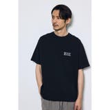 引き揃え天竺バックメッセージロゴTシャツ | AZUL BY MOUSSY | 詳細画像13 
