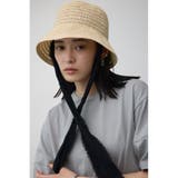 BEG | シアーボーダーバケットハット | AZUL BY MOUSSY