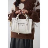 フェイクレザーハンドバッグ | AZUL BY MOUSSY | 詳細画像1 