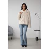 スタンド2WAYファーショートコート | AZUL BY MOUSSY | 詳細画像4 