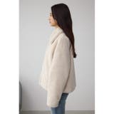 スタンド2WAYファーショートコート | AZUL BY MOUSSY | 詳細画像6 