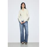 エリツキリブニット | AZUL BY MOUSSY | 詳細画像4 