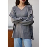 ショルダーデザインルーズニットトップス | AZUL BY MOUSSY | 詳細画像21