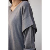 ショルダーデザインルーズニットトップス | AZUL BY MOUSSY | 詳細画像28