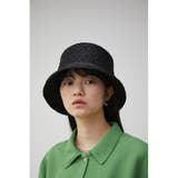 BLK | RAFFIA BUCKET HAT | AZUL BY MOUSSY