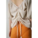 2WAY SHIRRING PUFF BLOUSE | AZUL BY MOUSSY | 詳細画像10
