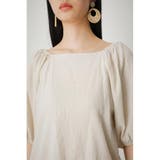 2WAY SHIRRING PUFF BLOUSE | AZUL BY MOUSSY | 詳細画像8