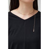 ショルダーレースアップカットトップス | AZUL BY MOUSSY | 詳細画像18