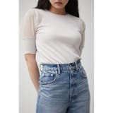 SHEER SLEEVE PUFF TOPS | AZUL BY MOUSSY | 詳細画像1 