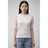 SHEER SLEEVE PUFF TOPS | AZUL BY MOUSSY | 詳細画像5 