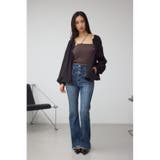 ノーカラーシアーブルゾン | AZUL BY MOUSSY | 詳細画像16 