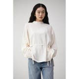 SHIRRING SLEEVE BLOUSE | AZUL BY MOUSSY | 詳細画像3