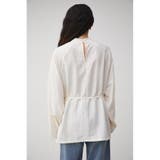 SHIRRING SLEEVE BLOUSE | AZUL BY MOUSSY | 詳細画像7