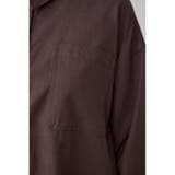 ラウンドヘムルーズシャツ | AZUL BY MOUSSY | 詳細画像20 