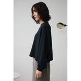 ラメロゴシシュウカットトップス | AZUL BY MOUSSY | 詳細画像5 