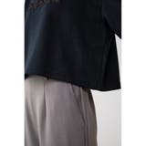 ラメロゴシシュウカットトップス | AZUL BY MOUSSY | 詳細画像11 