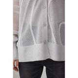 スカシガラニットカーデ | AZUL BY MOUSSY | 詳細画像30 