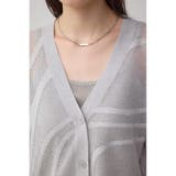 スカシガラニットカーデ | AZUL BY MOUSSY | 詳細画像28 