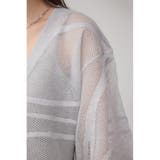 スカシガラニットカーデ | AZUL BY MOUSSY | 詳細画像29 