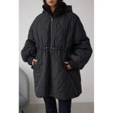 BLK | キルティング中綿ミドルコート | AZUL BY MOUSSY