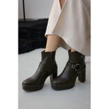 エンジニアプラットフォームショートブーツ | AZUL BY MOUSSY | 詳細画像15 