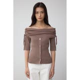 5分袖ギャザーオフショルニットトップス | AZUL BY MOUSSY | 詳細画像15 