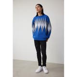 カラーアーガイルリラックスニット | AZUL BY MOUSSY | 詳細画像13
