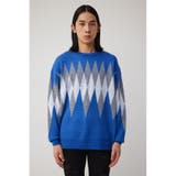 カラーアーガイルリラックスニット | AZUL BY MOUSSY | 詳細画像14