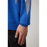 カラーアーガイルリラックスニット | AZUL BY MOUSSY | 詳細画像19