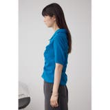 フロントギャザーポロトップス | AZUL BY MOUSSY | 詳細画像16 