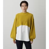SHORT KNIT SET TOPS 2 | AZUL BY MOUSSY | 詳細画像15