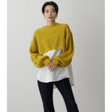 SHORT KNIT SET TOPS 2 | AZUL BY MOUSSY | 詳細画像11