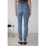AZUL DENIM ハイウエストボタンリペアスキニー | AZUL BY MOUSSY | 詳細画像7