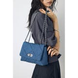BLU | キルティングデザインフラップバッグ | AZUL BY MOUSSY