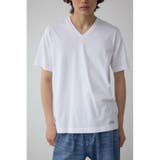 WHT | AZコットンVネックTシャツ | AZUL BY MOUSSY